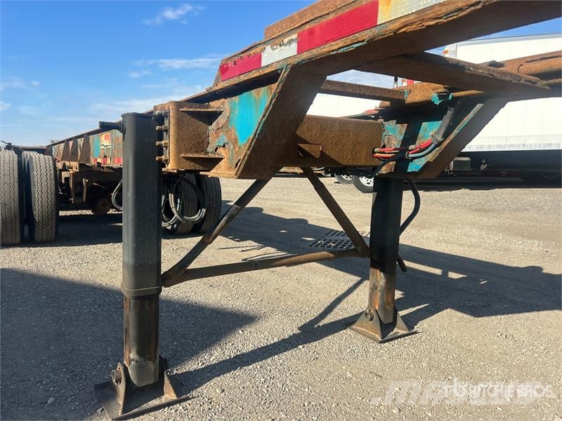 Max Atlas Tri/A 40 ft Container Trailer Konténer keret / Konténeremelő pótkocsik