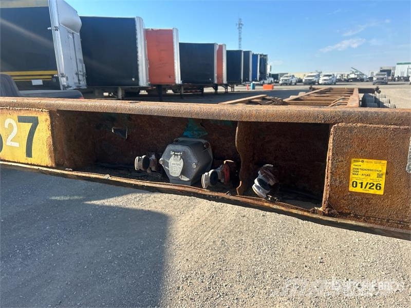 Max Atlas Tri/A 40 ft Container Trailer Konténer keret / Konténeremelő pótkocsik