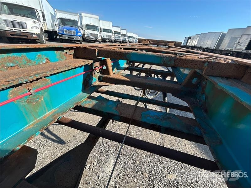 Max Atlas Tri/A 40 ft Container Trailer Konténer keret / Konténeremelő pótkocsik