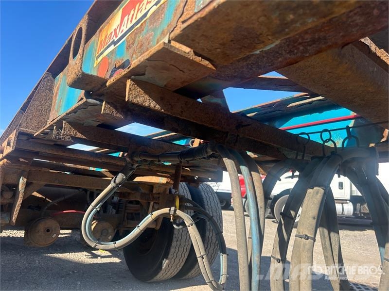 Max Atlas Tri/A 40 ft Container Trailer Konténer keret / Konténeremelő pótkocsik