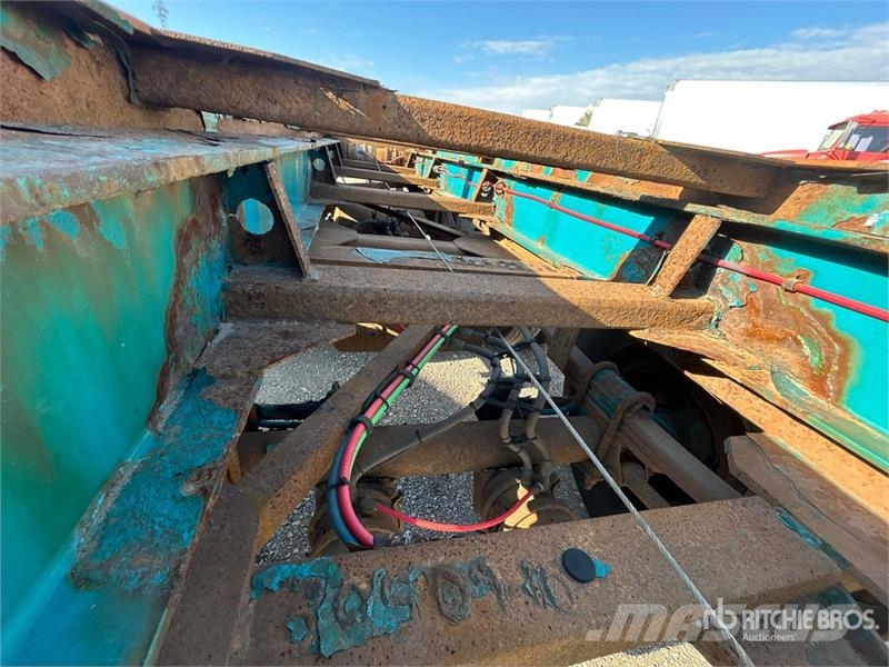 Max Atlas Tri/A 40 ft Container Trailer Konténer keret / Konténeremelő pótkocsik
