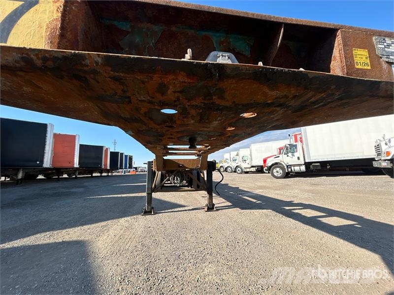 Max Atlas Tri/A 40 ft Container Trailer Konténer keret / Konténeremelő pótkocsik