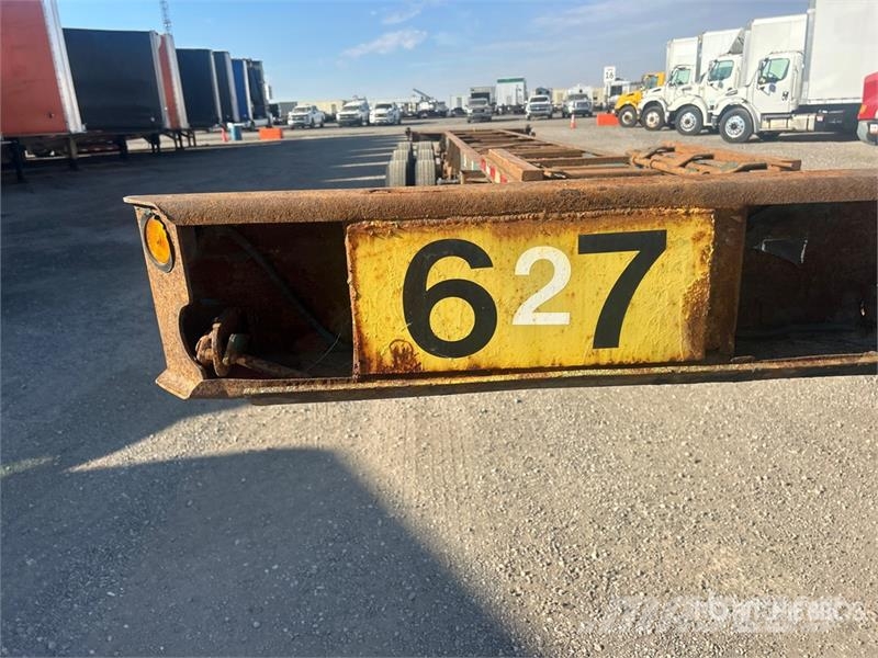 Max Atlas Tri/A 40 ft Container Trailer Konténer keret / Konténeremelő pótkocsik