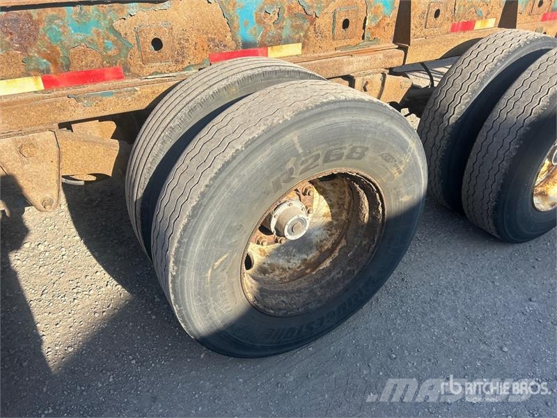 Max Atlas Tri/A 40 ft Container Trailer Konténer keret / Konténeremelő pótkocsik