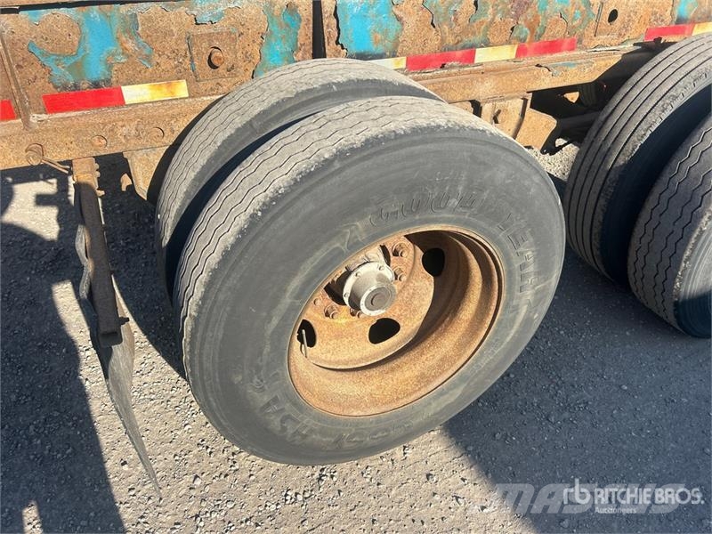 Max Atlas Tri/A 40 ft Container Trailer Konténer keret / Konténeremelő pótkocsik