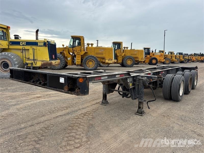 Max Atlas Tri/A Container Trailer Containerframe/Skiploader trailers