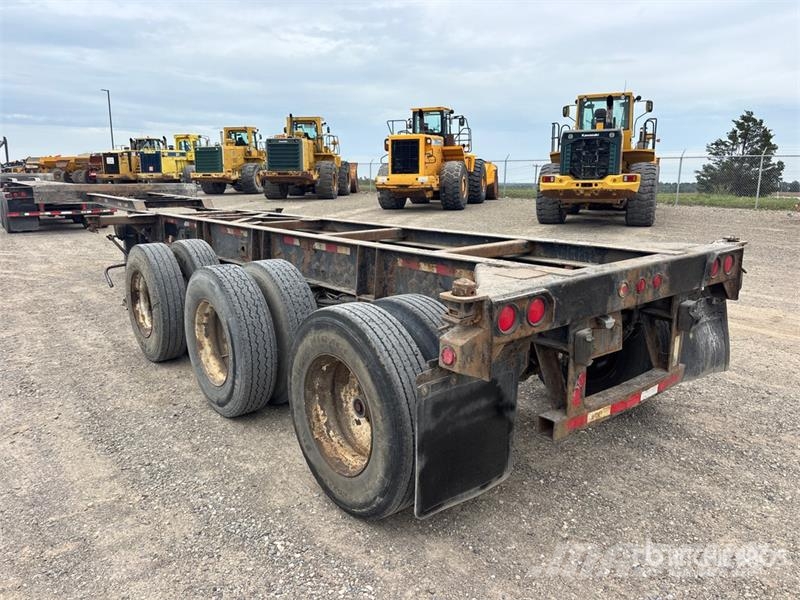 Max Atlas Tri/A Container Trailer Containerframe/Skiploader trailers