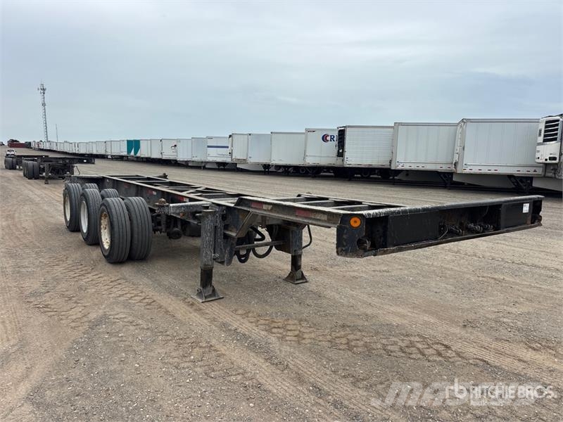 Max Atlas Tri/A Container Trailer Containerframe/Skiploader trailers