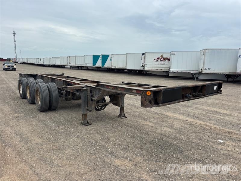 Max Atlas Tri/A Container Trailer Containerframe/Skiploader trailers