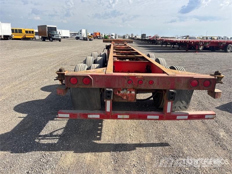  Max-Atlas Tri/A Extendable Container Trailer Kontejnerske prikolice