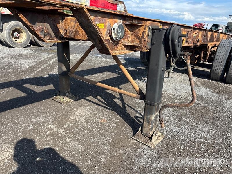 Max Atlas Tri/A Extendable Container Trailer Remolques portacontenedores