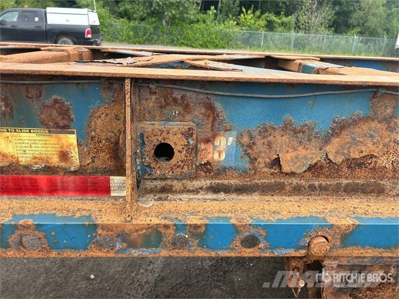 Max Atlas Tri/A Extendable Container Trailer Kontajnerové prívesy