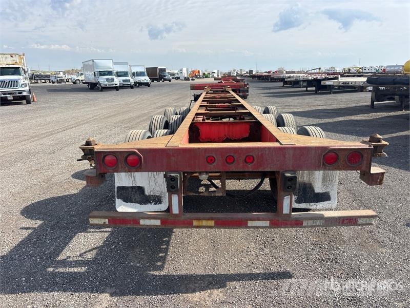  Max-Atlas Tri/A Extendable Container Trailer Kontejnerske prikolice