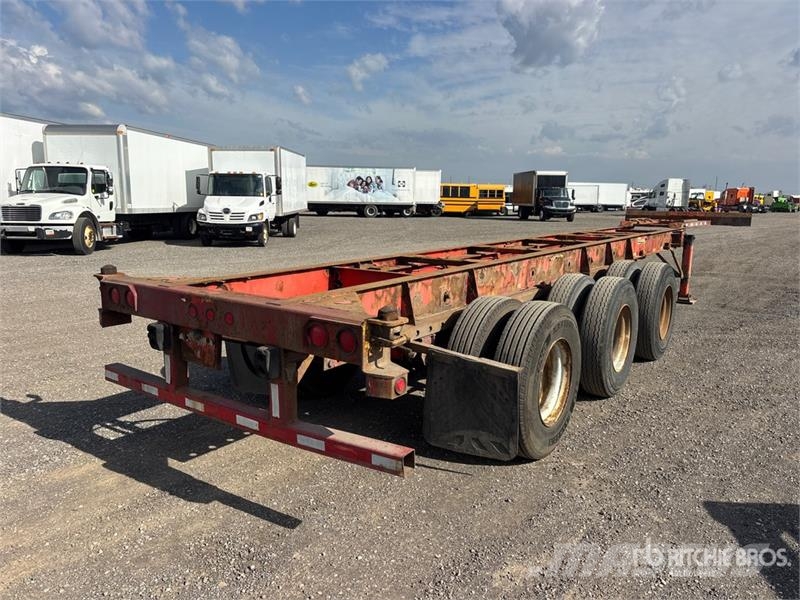  Max-Atlas Tri/A Extendable Container Trailer Kontejnerske prikolice