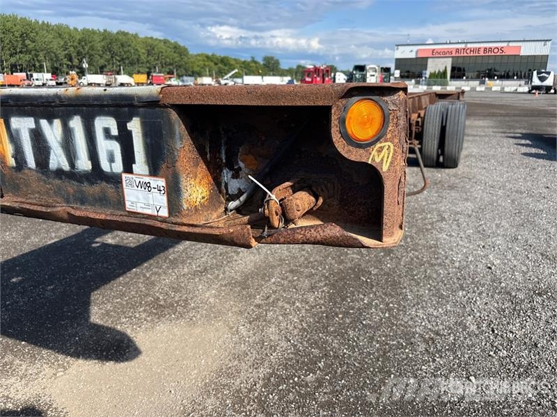 Max Atlas Tri/A Extendable Container Trailer Remolques portacontenedores