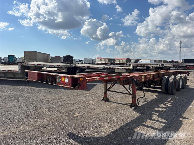  Max-Atlas Tri/A Extendable Container Trailer Kontejnerske prikolice
