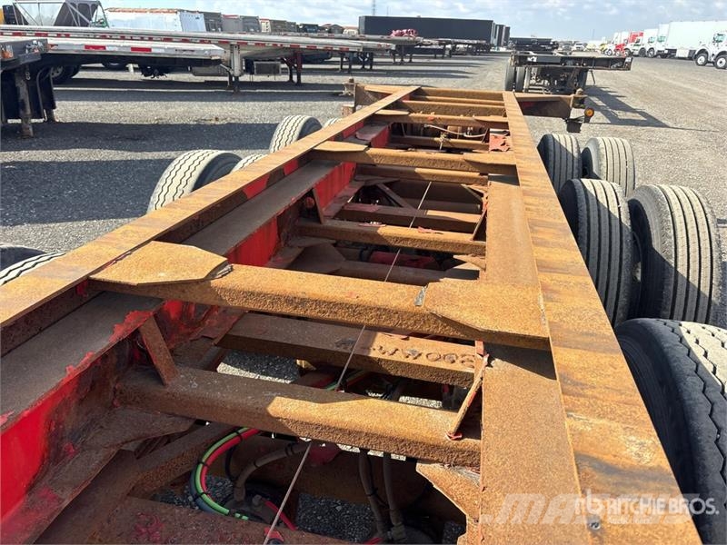  Max-Atlas Tri/A Extendable Container Trailer Kontejnerske prikolice