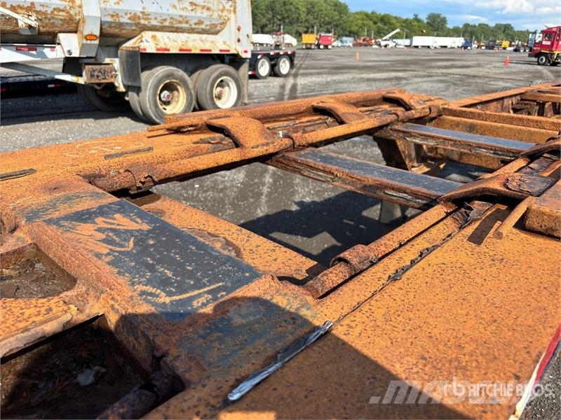 Max Atlas Tri/A Extendable Container Trailer Remolques portacontenedores