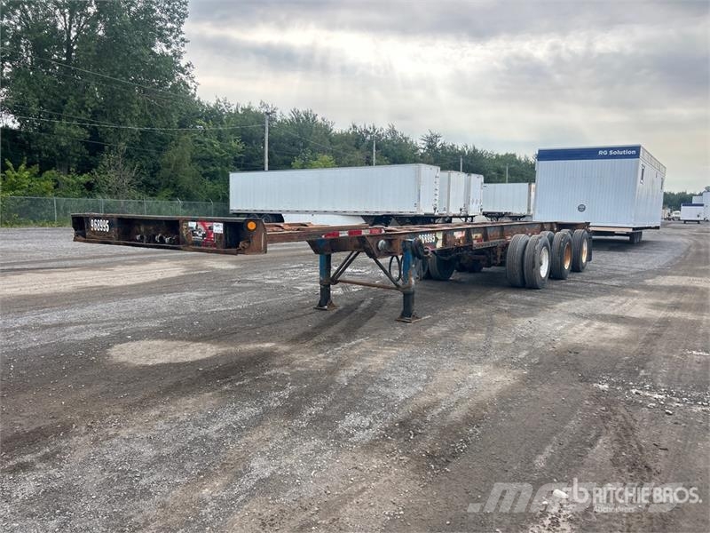 Max Atlas Tri/A Extendable Container Trailer Kontajnerové prívesy