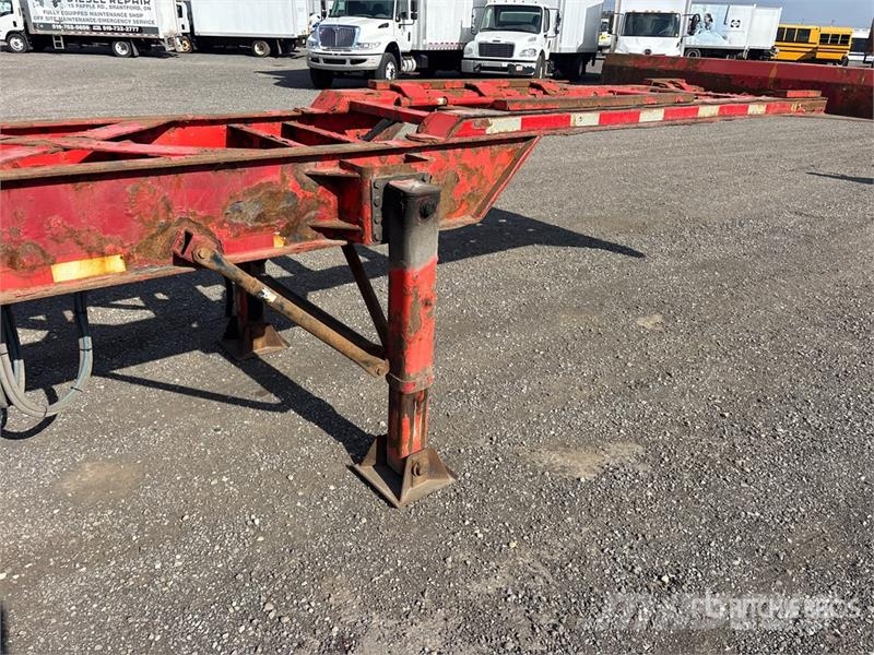  Max-Atlas Tri/A Extendable Container Trailer Kontejnerske prikolice