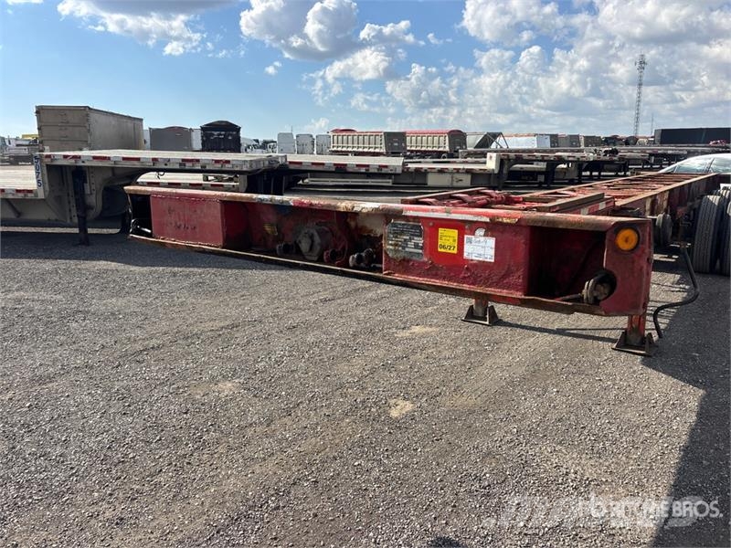  Max-Atlas Tri/A Extendable Container Trailer Kontejnerske prikolice