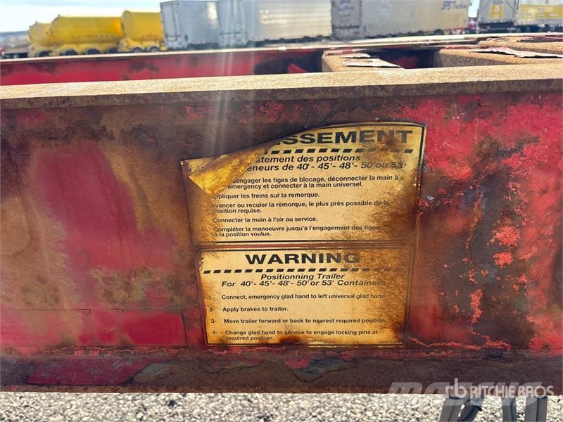  Max-Atlas Tri/A Extendable Container Trailer Kontejnerske prikolice