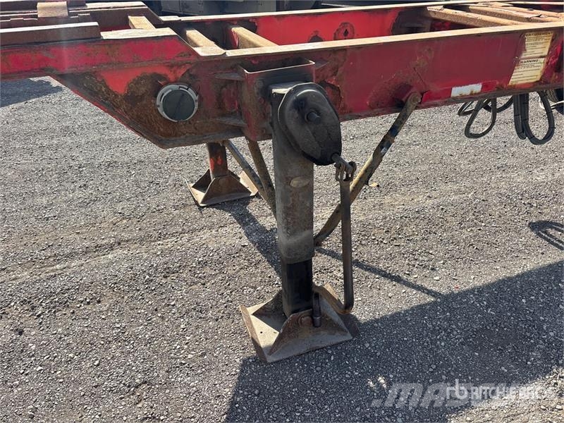  Max-Atlas Tri/A Extendable Container Trailer Kontejnerske prikolice