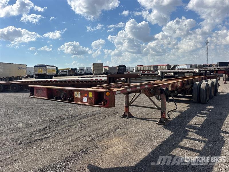  Max-Atlas Tri/A Extendable Container Trailer Kontejnerske prikolice