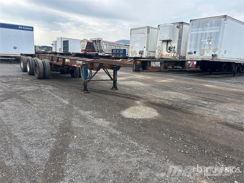 Max Atlas Tri/A Extendable Container Trailer Kontajnerové prívesy