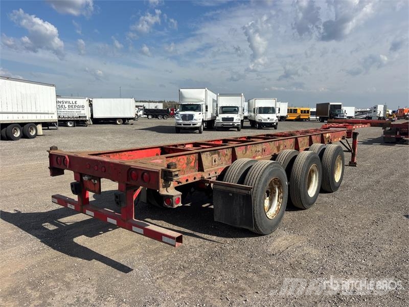  Max-Atlas Tri/A Extendable Container Trailer Kontejnerske prikolice