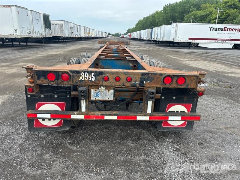 Max Atlas Tri/A Extendable Container Trailer Kontajnerové prívesy