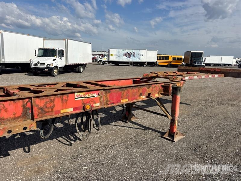  Max-Atlas Tri/A Extendable Container Trailer Kontejnerske prikolice