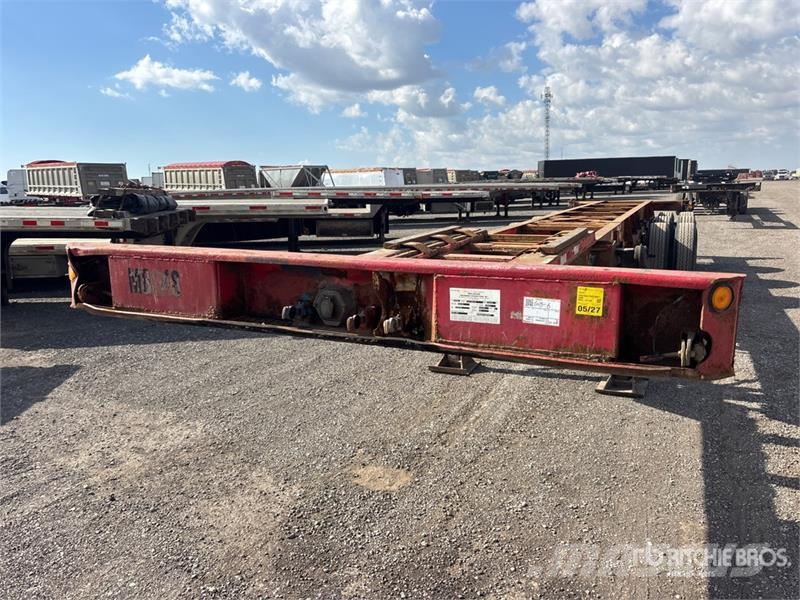  Max-Atlas Tri/A Extendable Container Trailer Kontejnerske prikolice