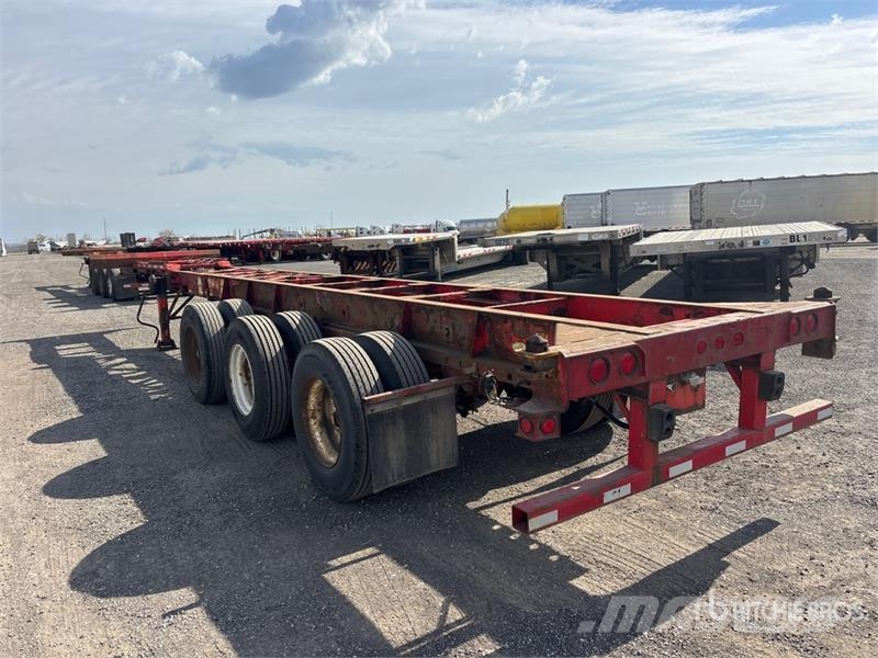  Max-Atlas Tri/A Extendable Container Trailer Kontejnerske prikolice