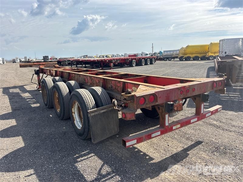  Max-Atlas Tri/A Extendable Container Trailer Kontejnerske prikolice