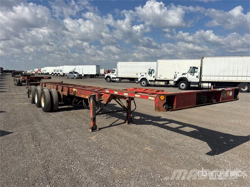  Max-Atlas Tri/A Extendable Container Trailer Kontejnerske prikolice