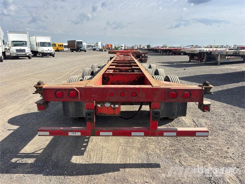  Max-Atlas Tri/A Extendable Container Trailer Kontejnerske prikolice