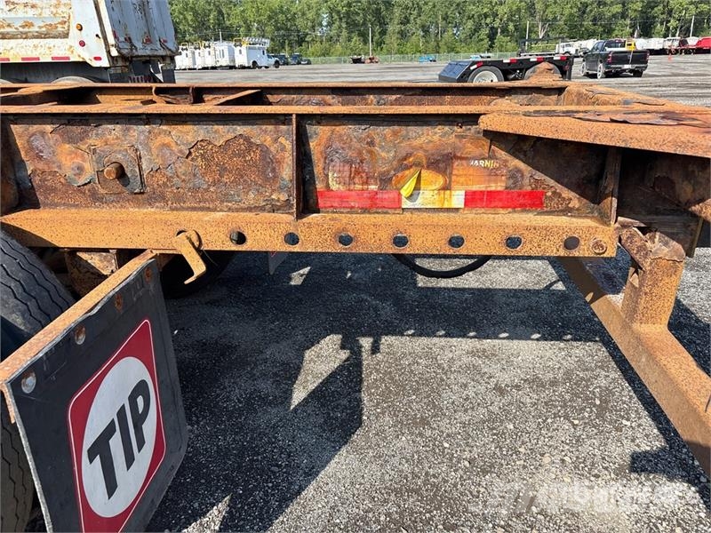 Max Atlas Tri/A Extendable Container Trailer Remolques portacontenedores