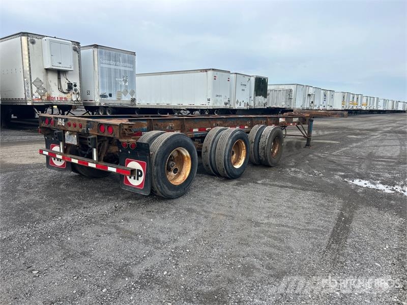 Max Atlas Tri/A Extendable Container Trailer Kontajnerové prívesy