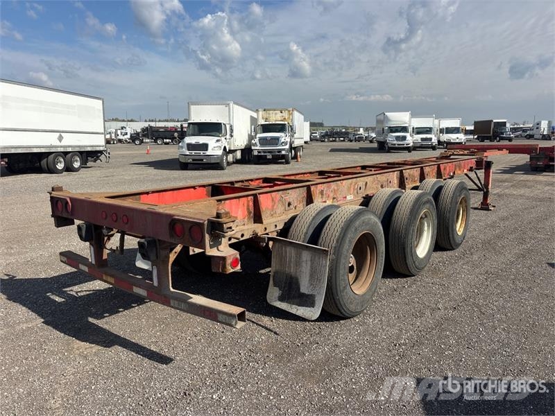  Max-Atlas Tri/A Extendable Container Trailer Kontejnerske prikolice
