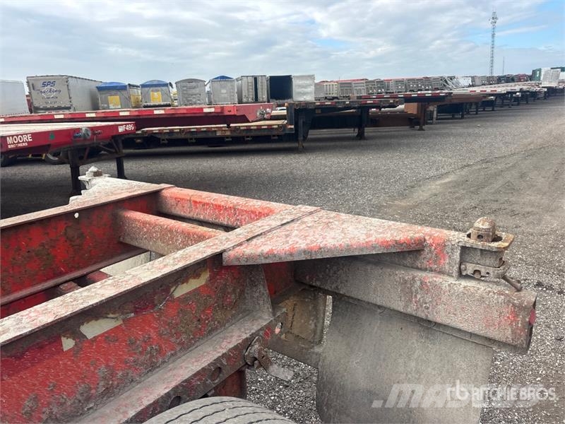 Max Atlas Tri/A Extendable Container Trailer Containerframe/Skiploader trailers