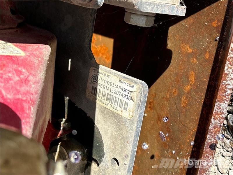 MBW 2000GH Vibratory Plate Compactor Vibrator compactors