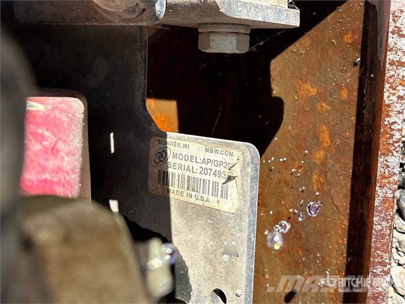 MBW 2000GH Vibratory Plate Compactor Vibrator compactors