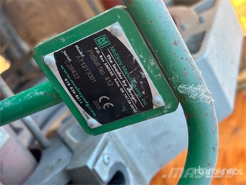 McElroy PitBull No. 412 Fusion Machine معدات خطوط الأنابيب