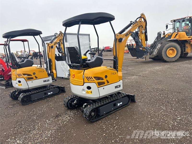  ME20-YELLOW Yanmar Diesel Mini Excavator (Unused) Miniexcavadoras
