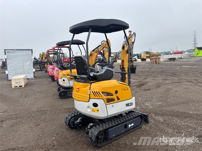 ME20-YELLOW Yanmar Diesel Mini Excavator (Unused) Miniexcavadoras