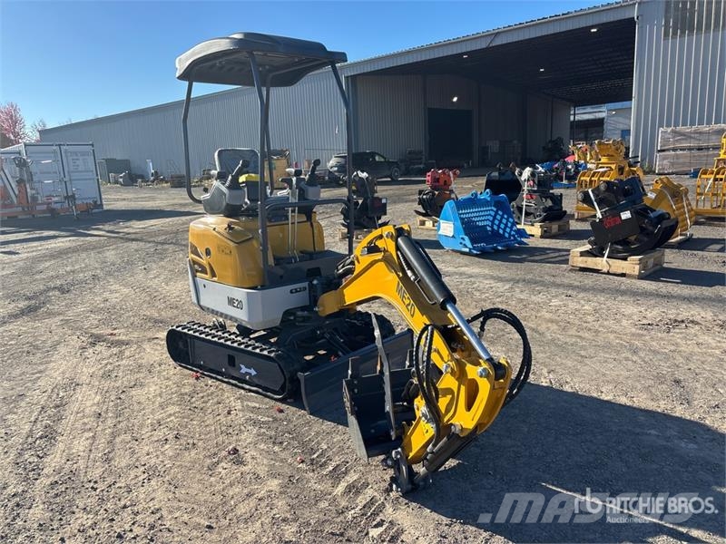  ME20-YELLOW Yanmar Diesel Mini Excavator (Unused) حفارات صغيرة أقل من 7 طن (حفارات صغيرة)