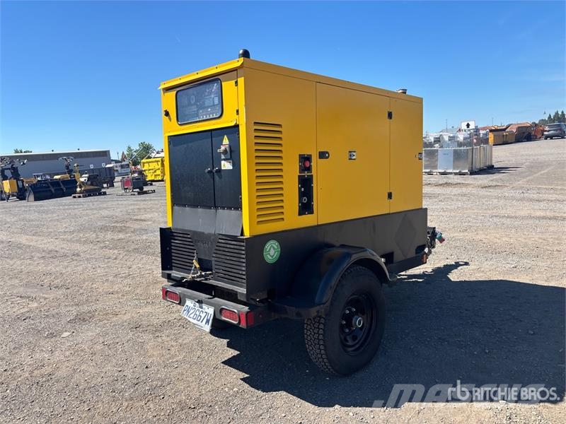  Megagen Z25KH 20 kW Mobile Generator Set Diesel Generatoren