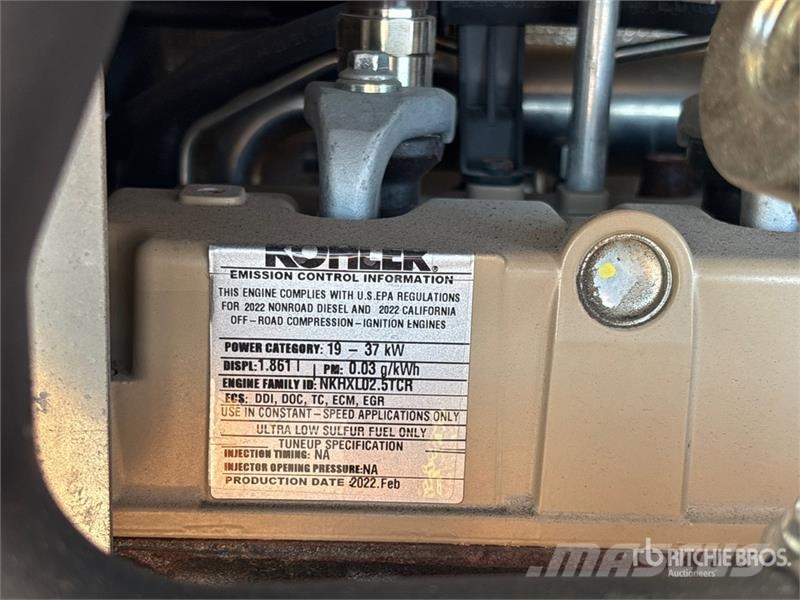  Megagen Z25KH 20 kW Mobile Generator Set Diesel Generatoren