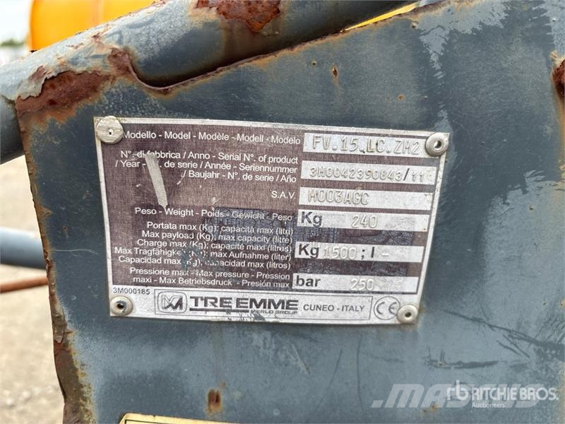 Merlo FV15LCZM2 84 in Material Handling Arm Drugi deli